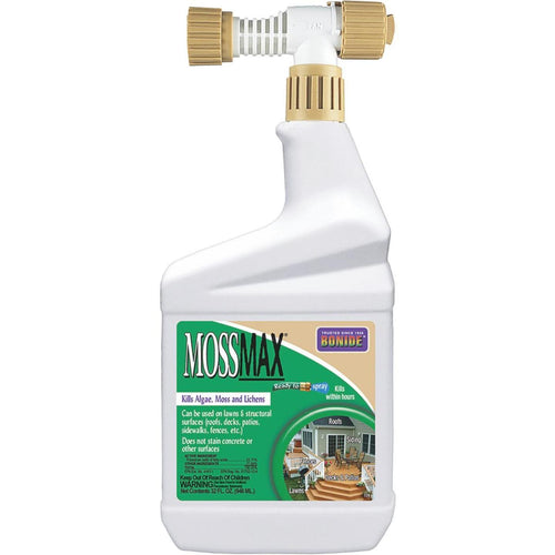 moss herbicide Bonide Mossmax 32 Oz. Ready To Spray Moss & Algae Killer
