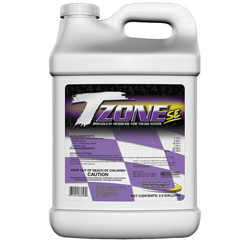 t zone herbicide T-ZONE SE HERBICIDE 2.5 GAL