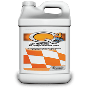Gordon's® Q4® Plus Turf Herbicide for Grassy & Broadleaf Weeds 2.5 Gallons